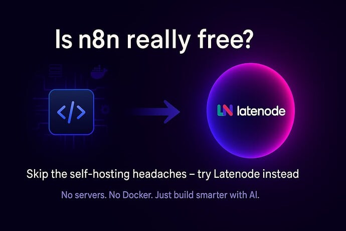 Is n8n actually free to use? Need guidance on getting started